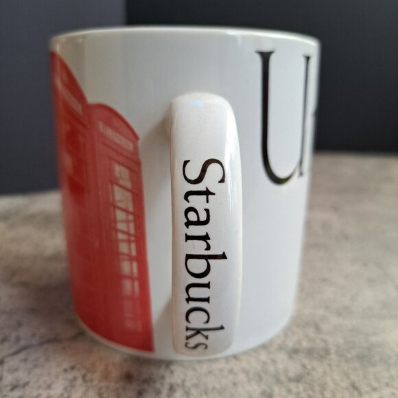 Starbucks United Kingdom 1999 City Mug Collector Series Phone Booth England - Picture 4 of 11